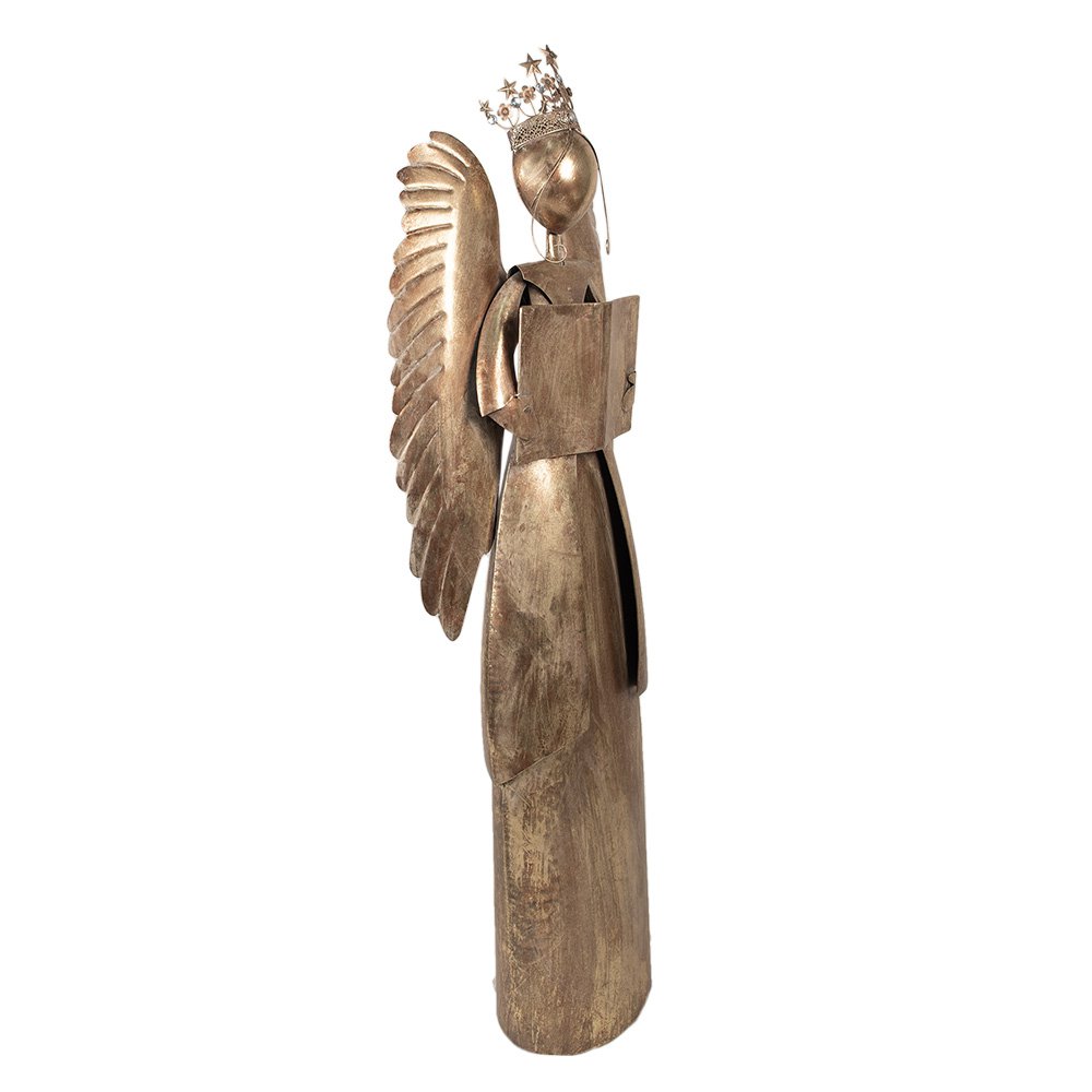 Nagyméretű karácsonyi angyal figura 169 cm – arany