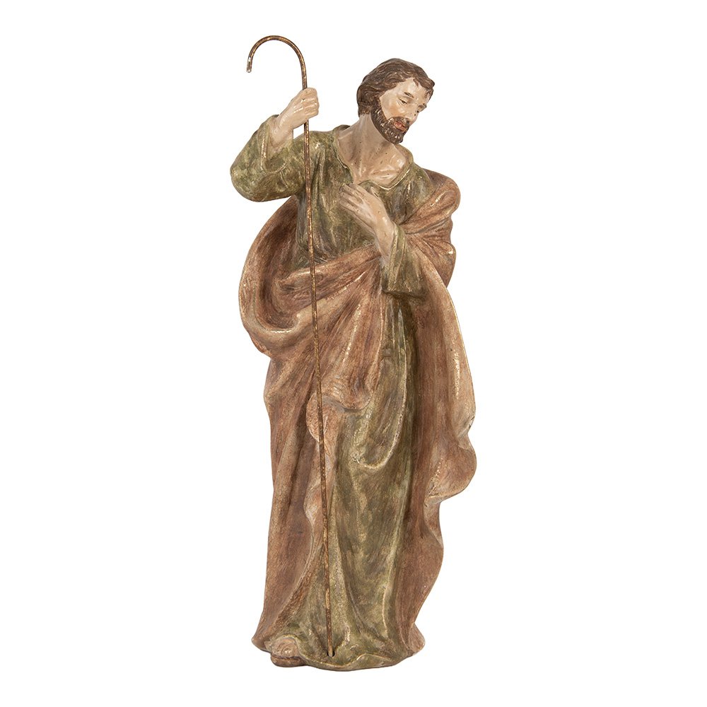 Karácsonyi figura 47 cm – bézs