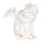 Karácsonyi angyal figura – fehér