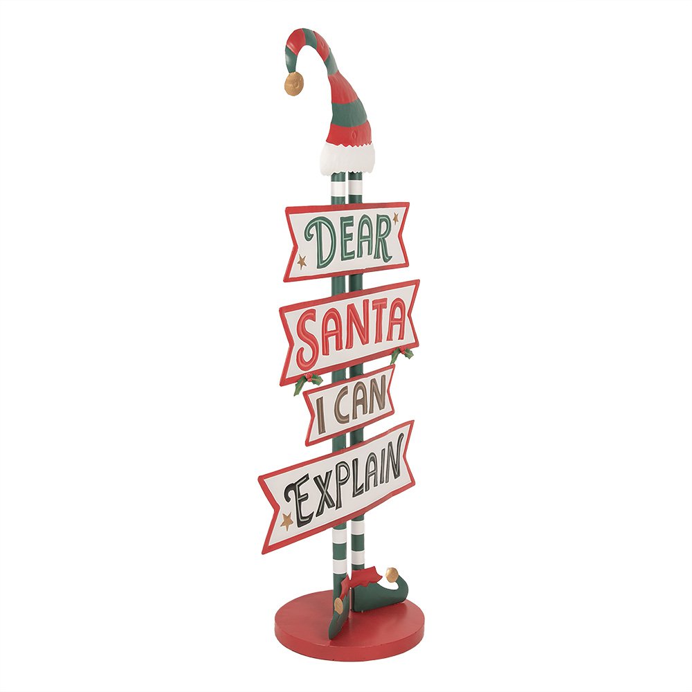 Nagyméretű karácsonyi télapó figura 106 cm