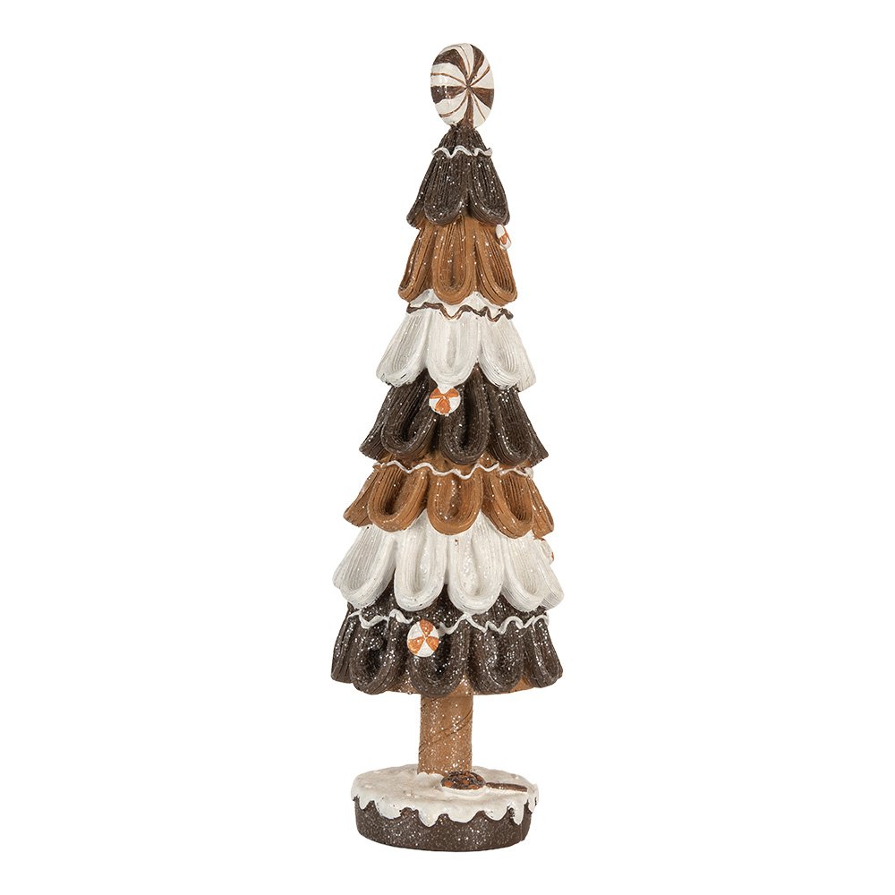 Karácsonyfa 39 cm – barna
