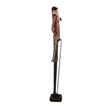 Nagyméretű karácsonyi télapó figura 60 cm – piros