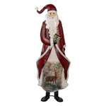 Nagyméretű karácsonyi télapó figura 85 cm – piros