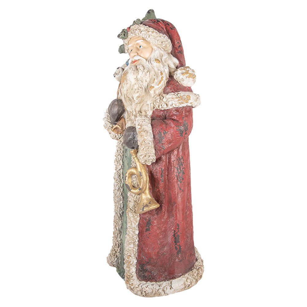 Nagyméretű karácsonyi télapó figura 83 cm – piros