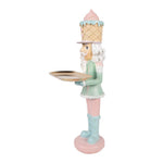 Karácsonyi diótörő figura 41 cm – rózsaszín