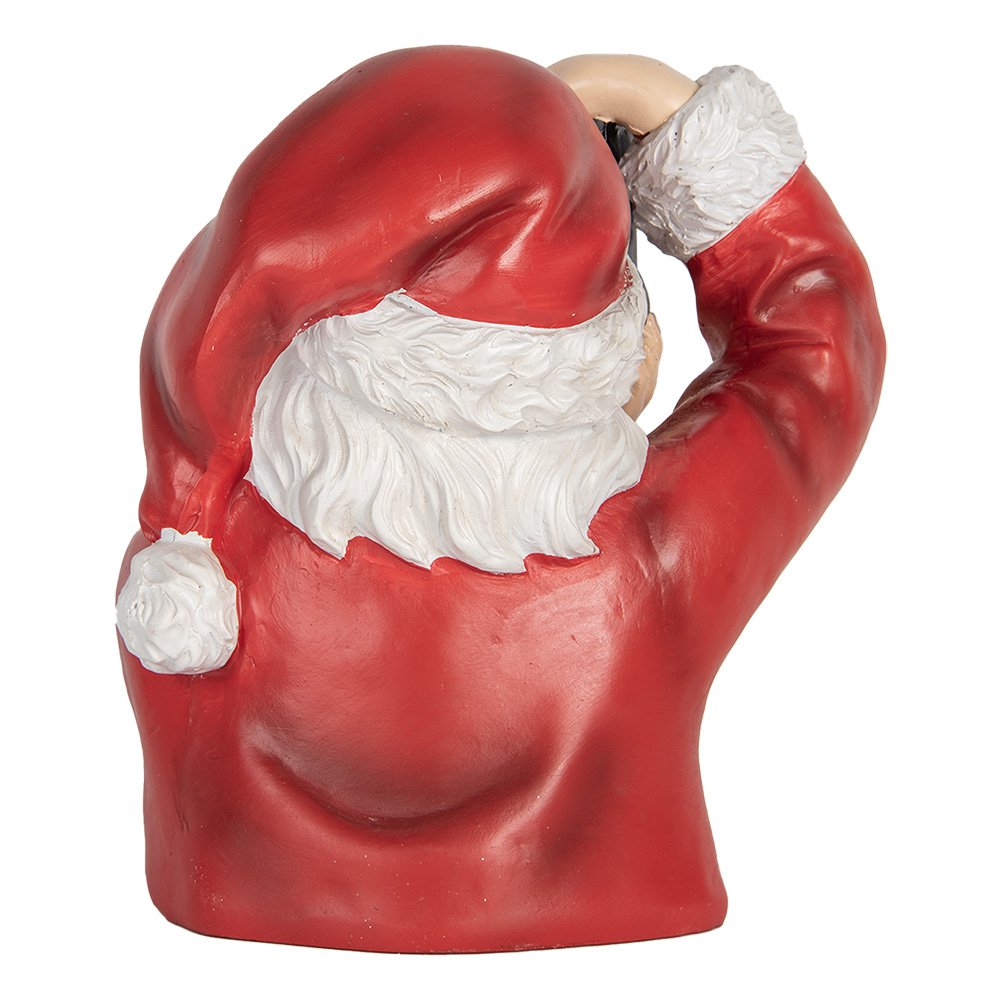 Karácsonyi télapó figura 22 cm – piros