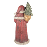 Nagyméretű karácsonyi télapó figura 83 cm – piros