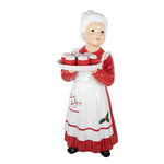 Karácsonyi télapó figura 27 cm – piros