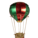 Nagyméretű karácsonyi hőlégballon dekoráció 160 cm – piros