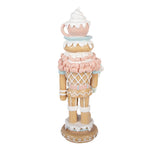 Karácsonyi diótörő figura 32 cm – barna
