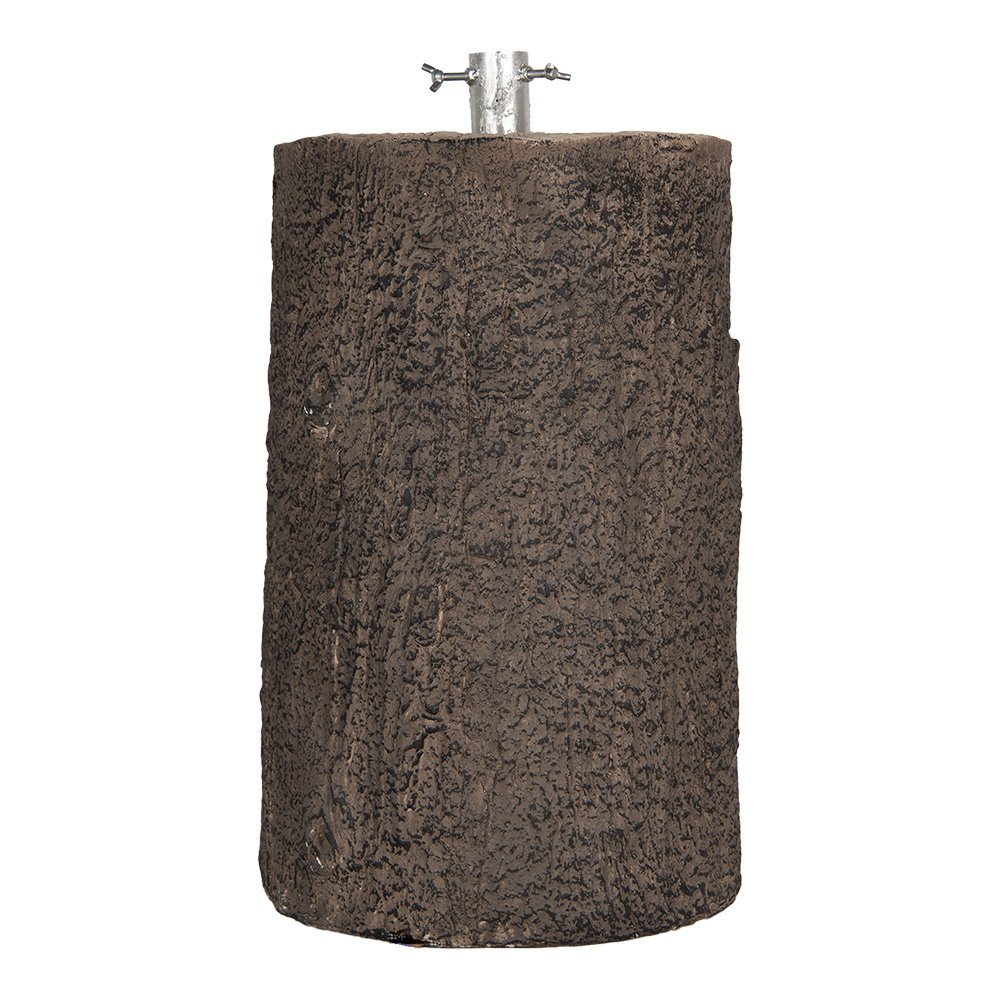Nagyméretű karácsonyfa talp 55 cm – barna