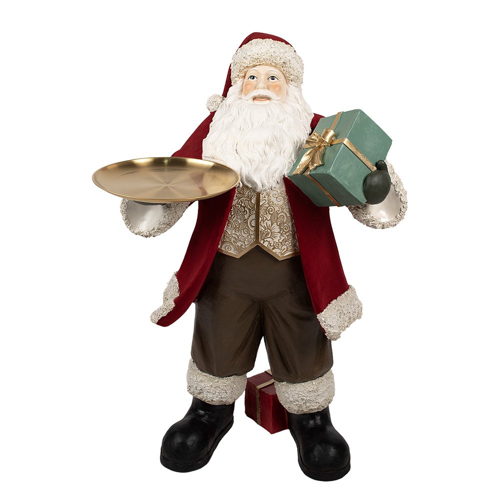 Nagyméretű karácsonyi télapó figura 91 cm – piros