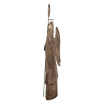 Nagyméretű karácsonyi angyal figura 136 cm – arany