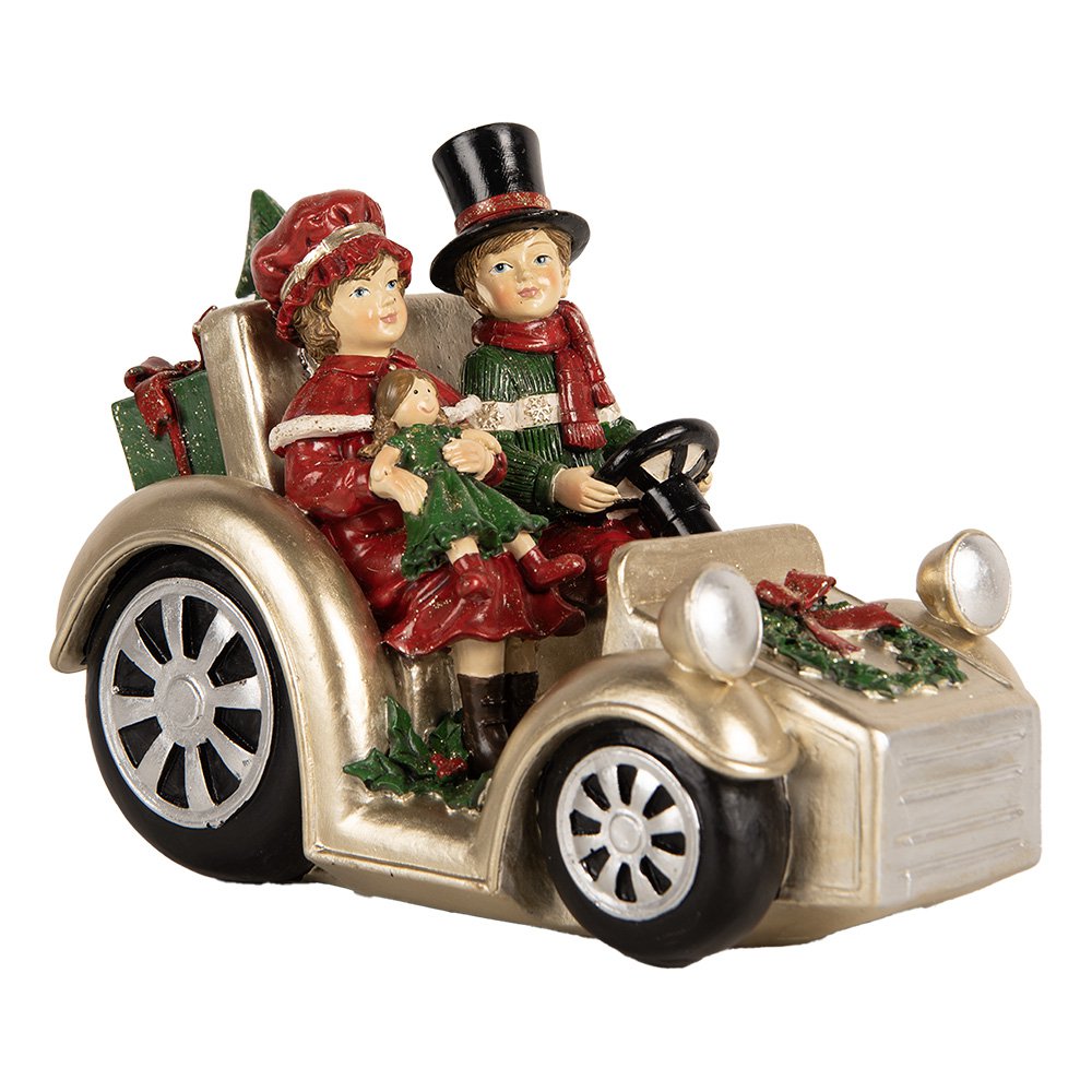 Karácsonyi figura 16 cm – arany