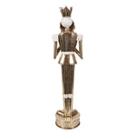 Karácsonyi diótörő figura 38 cm – arany