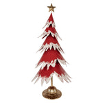 Nagyméretű karácsonyfa 84 cm – piros
