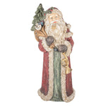 Nagyméretű karácsonyi télapó figura 83 cm – piros
