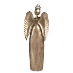 Nagyméretű karácsonyi angyal figura 144 cm – arany