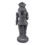 Karácsonyi diótörő figura 32 cm – szürke