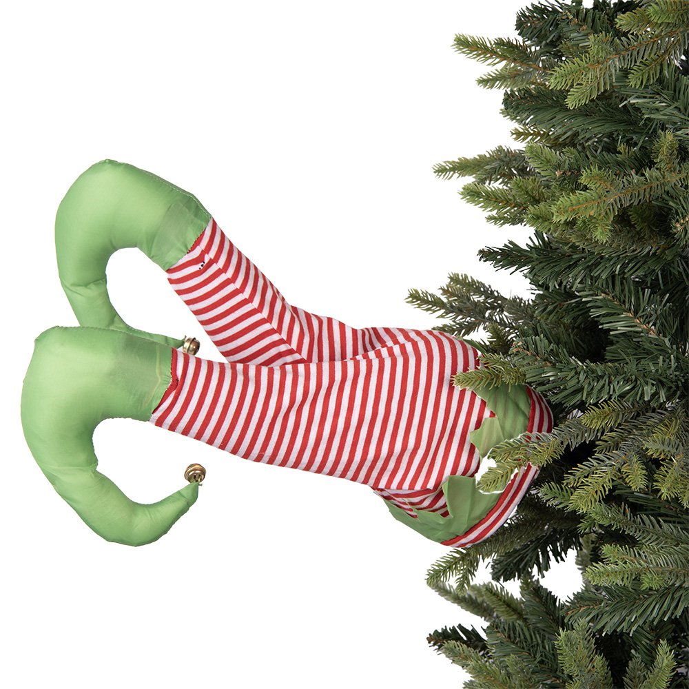 Karácsonyi manó figura 35 cm – piros