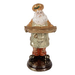 Karácsonyi télapó figura 31 cm – bézs