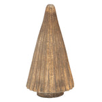 Karácsonyfa 32 cm – barna, arany