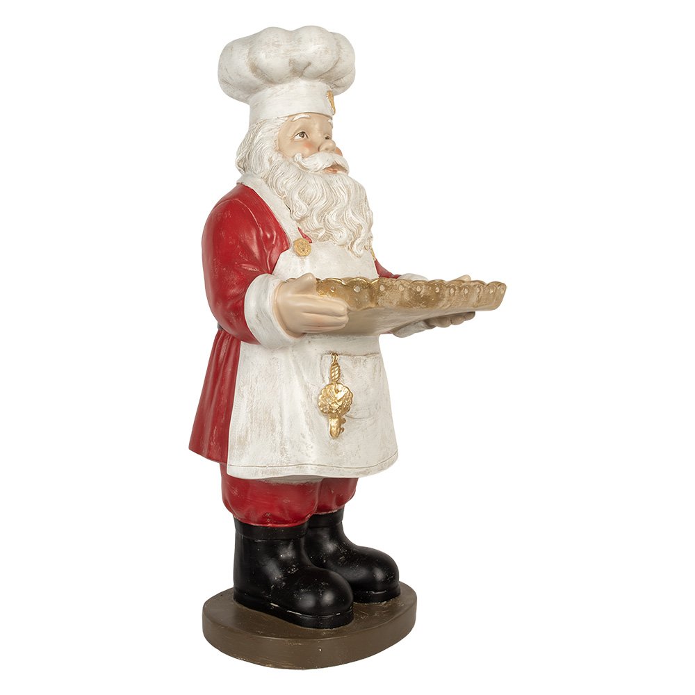 Nagyméretű karácsonyi télapó figura 81 cm – piros