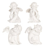Karácsonyi angyal figura – fehér