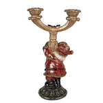 Karácsonyi télapó figura 28 cm – arany