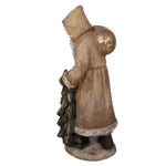 Nagyméretű karácsonyi télapó figura 90 cm – bézs