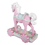 Karácsonyi figura 38 cm – rózsaszín
