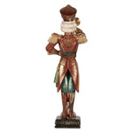 Karácsonyi diótörő figura 40 cm – piros