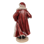 Karácsonyi télapó figura 33 cm – piros, fehér
