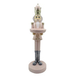 Karácsonyi diótörő figura 40 cm – rózsaszín