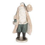 Karácsonyi télapó figura 42 cm – bézs
