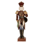 Karácsonyi diótörő figura 45 cm – piros