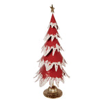 Nagyméretű karácsonyfa 84 cm – piros