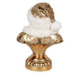 Karácsonyi télapó figura 32 cm – fehér