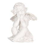 Karácsonyi angyal figura – fehér