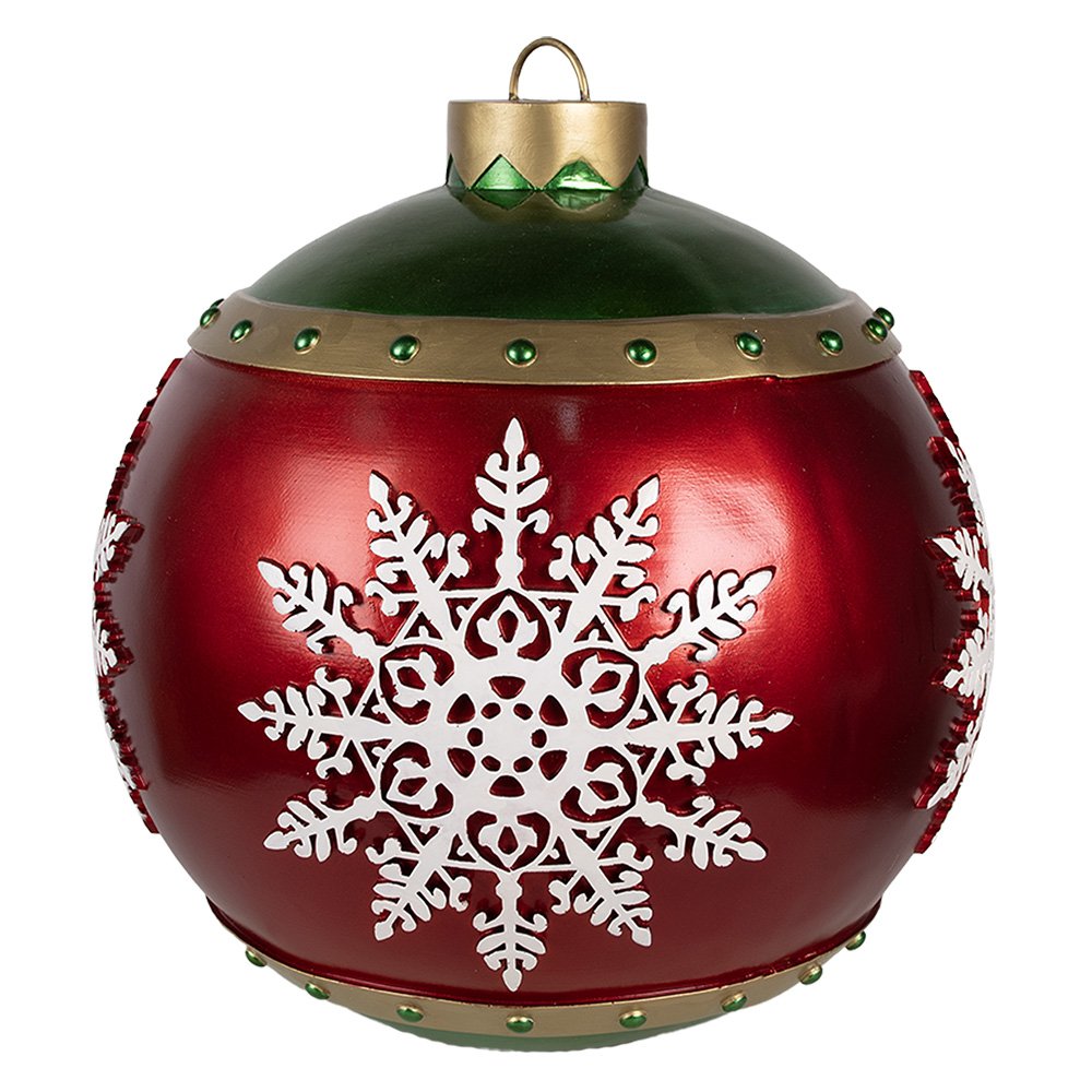 Karácsonyfadísz 44 cm – piros