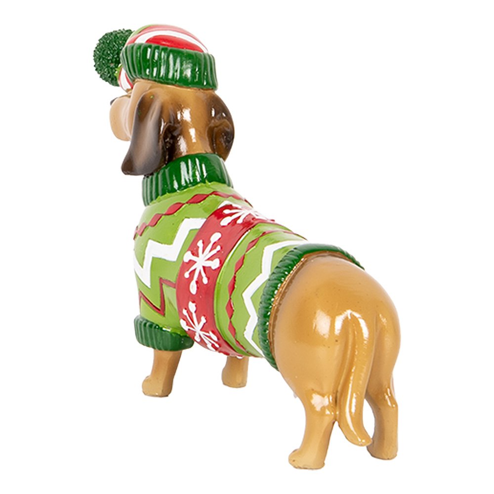 Karácsonyi figura 14 cm – barna