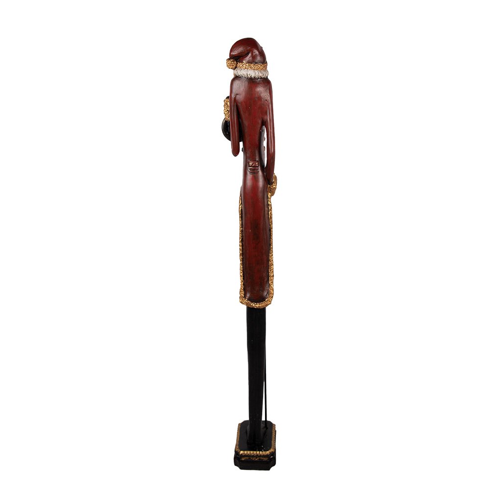 Nagyméretű karácsonyi télapó figura 145 cm – piros