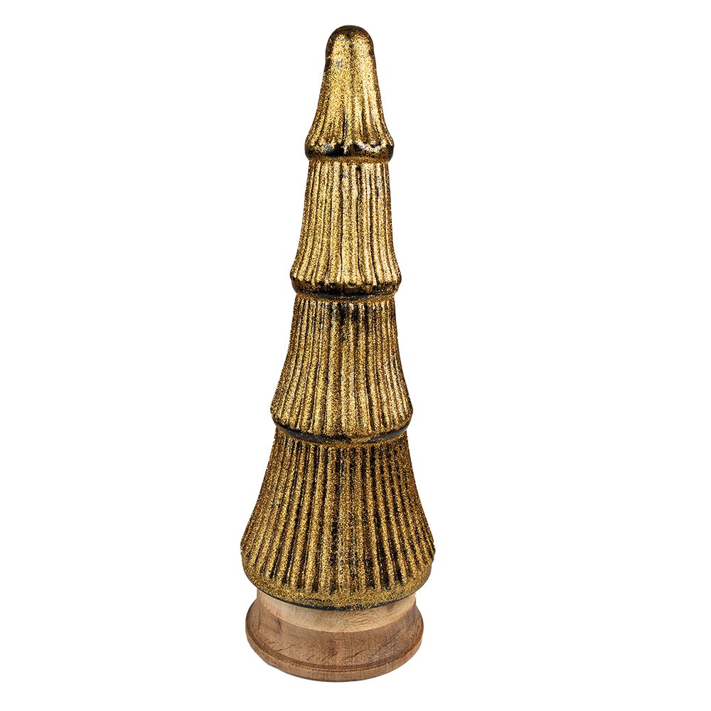 Karácsonyfa 44 cm – arany