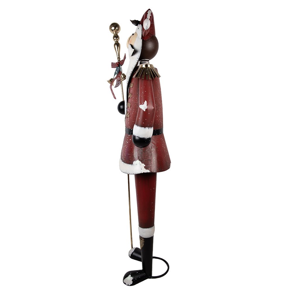 Nagyméretű karácsonyi télapó figura 205 cm – piros
