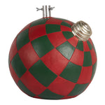 Karácsonyfa talp 43 cm – piros, zöld