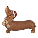 Karácsonyi figura 27 cm – barna