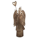 Nagyméretű karácsonyi angyal figura 136 cm – arany