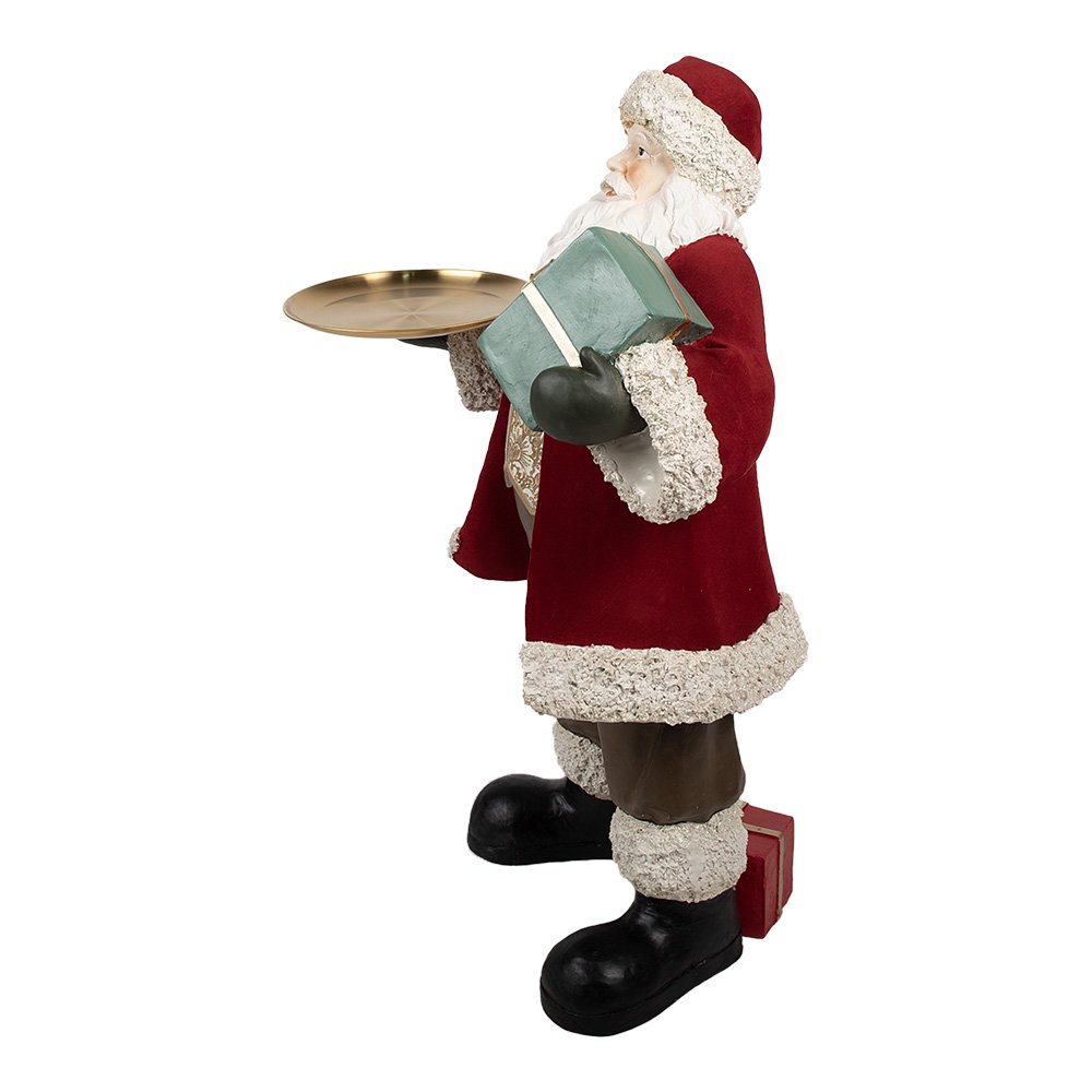 Nagyméretű karácsonyi télapó figura 91 cm – piros