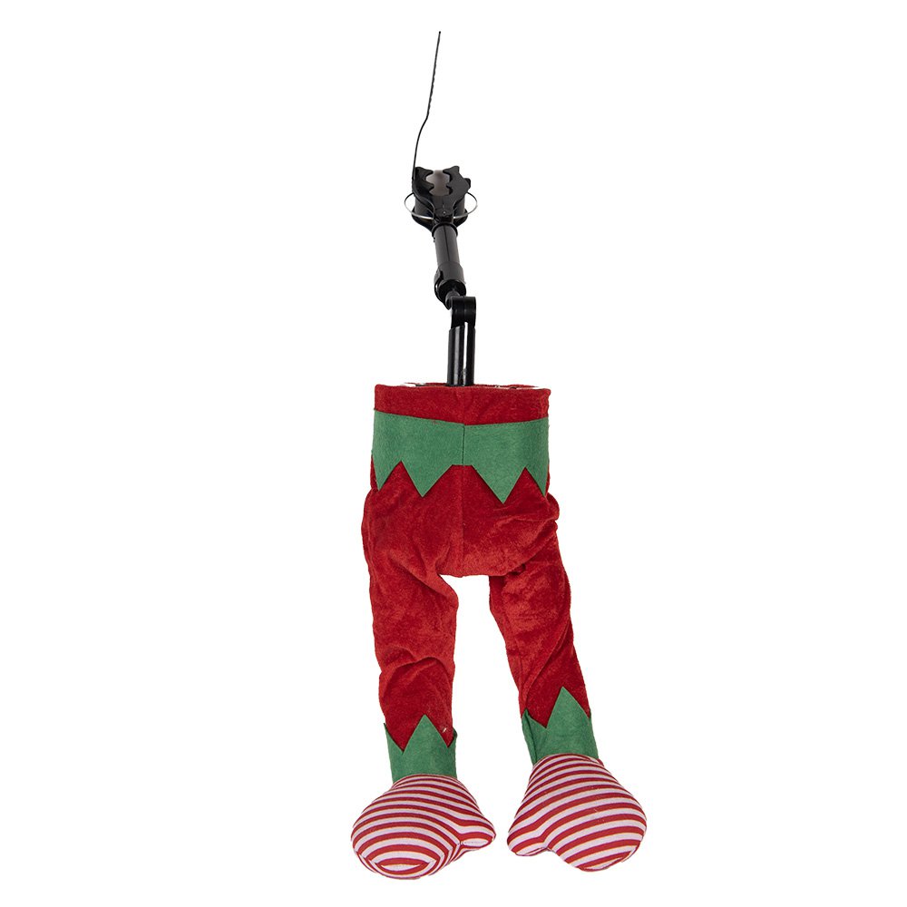 Karácsonyi manó figura 39 cm – piros