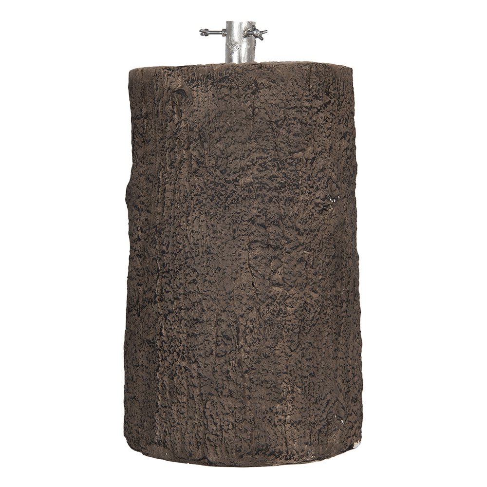 Nagyméretű karácsonyfa talp 55 cm – barna